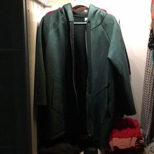 Green Velvet Jacket